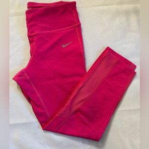 Nike Dr-Fit Capris Leggings Pink Size S